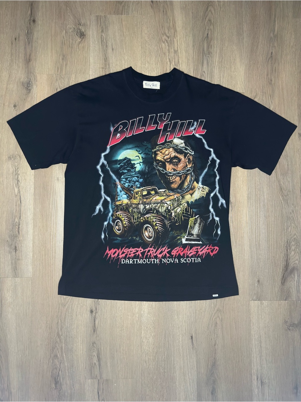 Billy Hill Monster Truck Graveyard ‘Black’ T-Shirt
